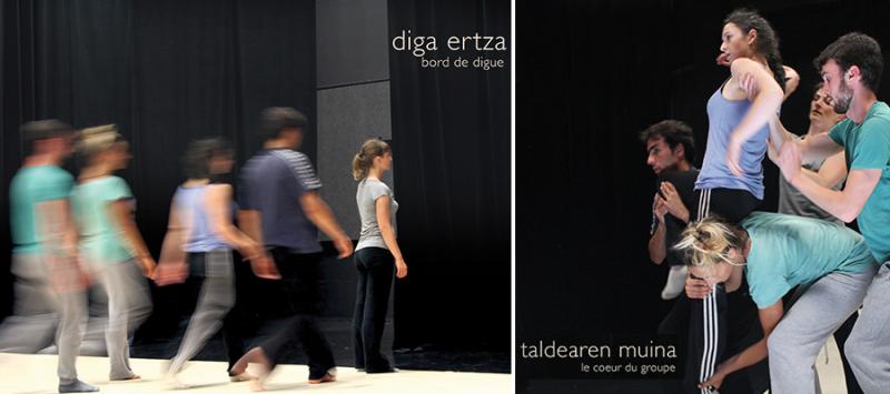 Artha ikusgarriaren errepika publikoa Biarritzen