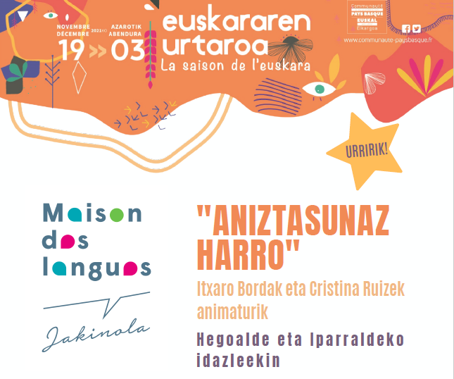 Conférences sur la diversité de la littérature basque à Bayonne
