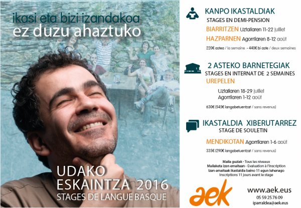 Stages d'été d'AEK