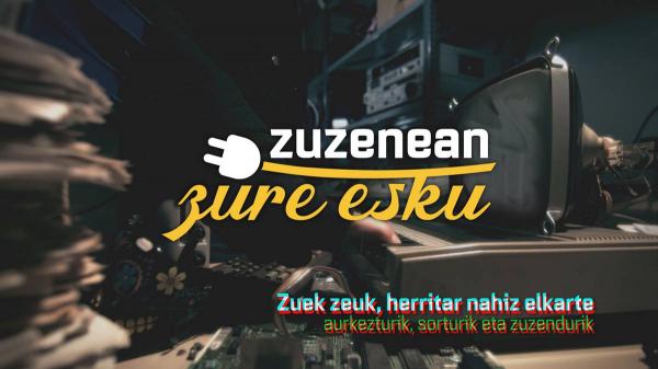 Telebista emankizuna zuzenean eta publikoan