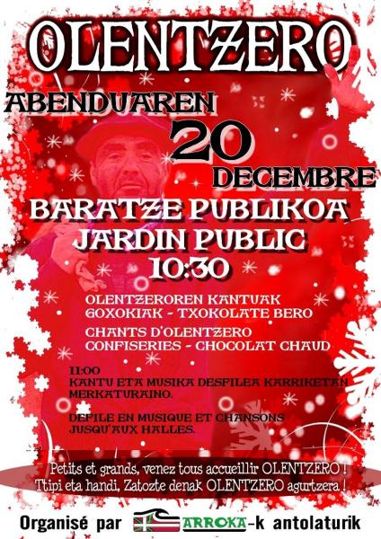 Olentzero Biarritzen