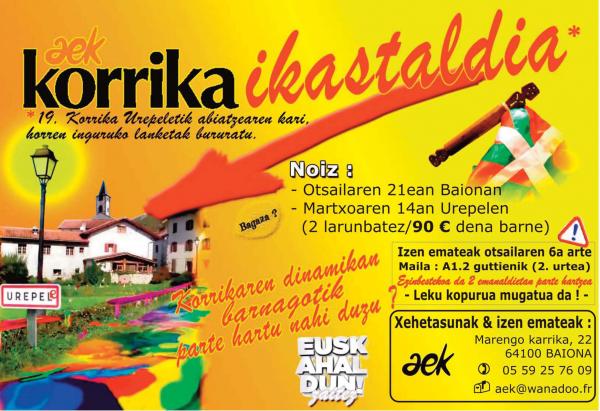 Euskara hobetzeko ikastaldi atipikoa