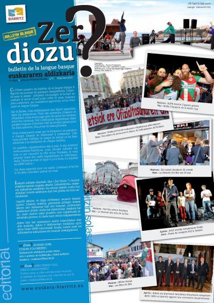 17. Zer diozu eskuragarri duzue