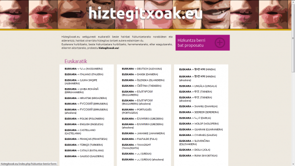 Zerbitzu berri bat sarean