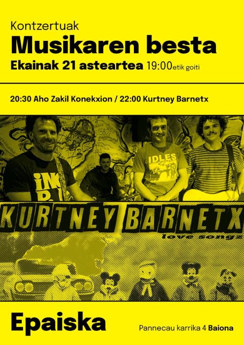 Fête de la musique : Aho Zakil Konekxion + Kurtney Barnetx